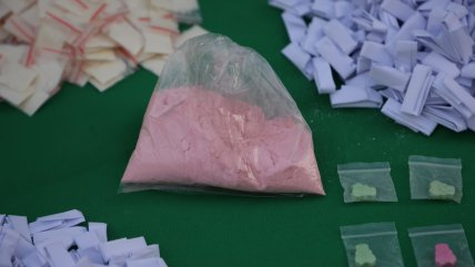   Histórico: Carabineros incautó más de 100 kilos de ketamina en operativos en Santiago 