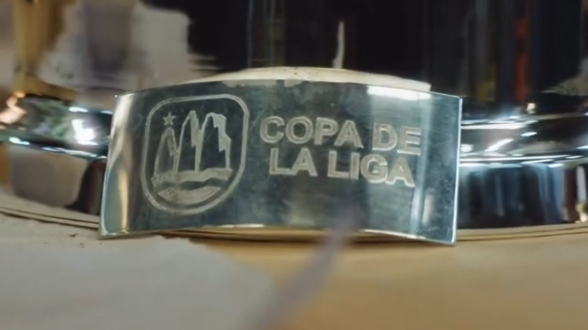 Primeras imágenes: ANFP anunció fecha de lanzamiento del trofeo de la Copa de la Liga