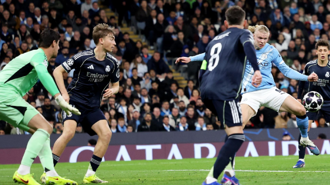 [VIDEO] Haaland anotó ante Real Madrid y despertó la ilusión de Manchester City en la Champions