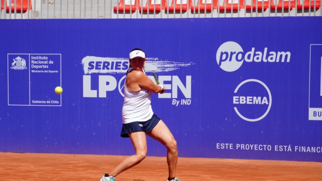 Fernanda Labraña avanzó a los cuartos de final del W15 de Santiago