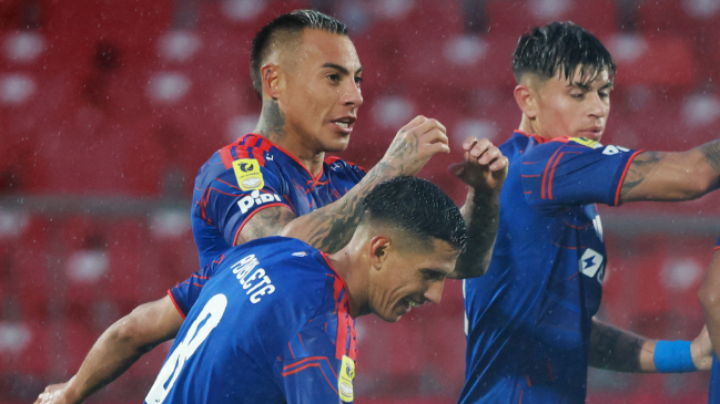 [VIDEO] Eduardo Vargas anotó para poner en igualdad el choque de la U y La Serena