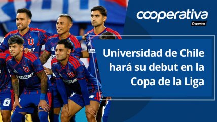   Cooperativa Deportes: Universidad de Chile hará su debut en la Copa de la Liga 