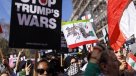 Cientos de personas marcharon en Londres contra la guerra en Medio Oriente