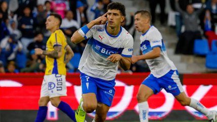   [VIDEO] Justo Giani aprovechó un penal sancionado tras revisión en el VAR y anotó el 1-1 para la UC 