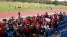La selección chilena tuvo concurrido entrenamiento junto a hinchas en Nueva Zelanda