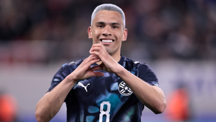   Diego Gómez permitió la victoria de Paraguay con golazo de tiro libre en el amistoso ante Grecia 