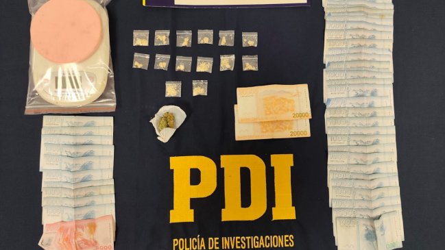 PDI detuvo a cuatro personas por microtráfico tras allanamientos en Lautaro
