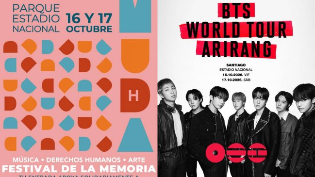 Festival sobre DD.HH. se lanza contra Gobierno por shows de BTS en el Nacional