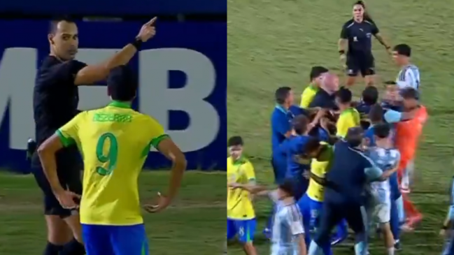 Con denuncias de racismo y final caliente: Brasil venció a Argentina en el Sudamericano Sub 17