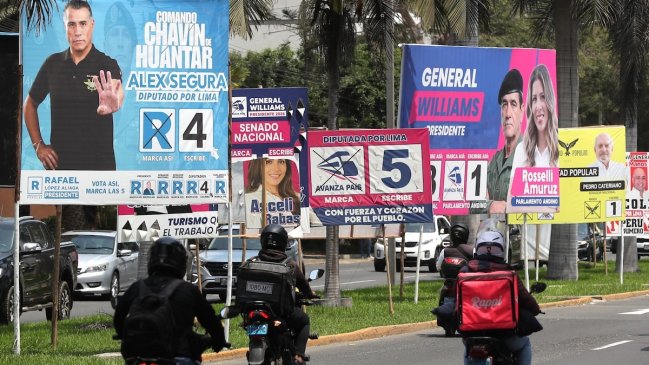 Perú vive una presidencial marcada por la confusión, la incertidumbre y el hartazgo