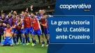 Cooperativa Deportes: La gran victoria de U. Católica ante Cruzeiro