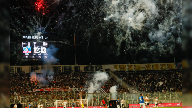 Colo Colo y el hallazgo de pirotecnia en el Monumental: 