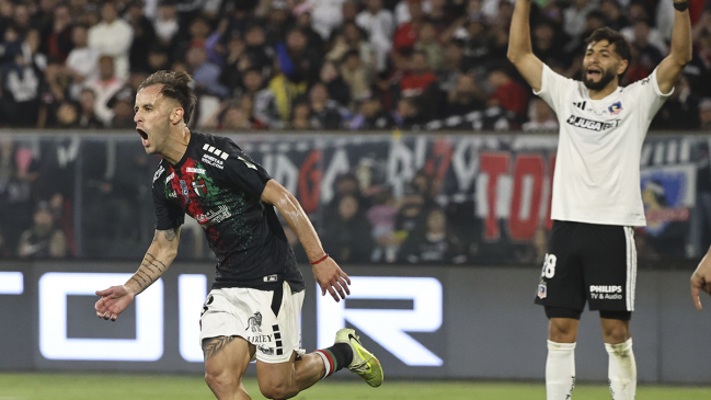 Palestino amargó a Colo Colo en su aniversario y lo frenó en su carrera por el liderato