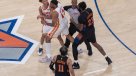 Los Knicks colapsaron en los últimos minutos y quedaron igualados ante los Hawks