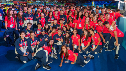   El Team Chile cerró unos formidables Juegos Sudamericanos de la Juventud con 18 oros 
