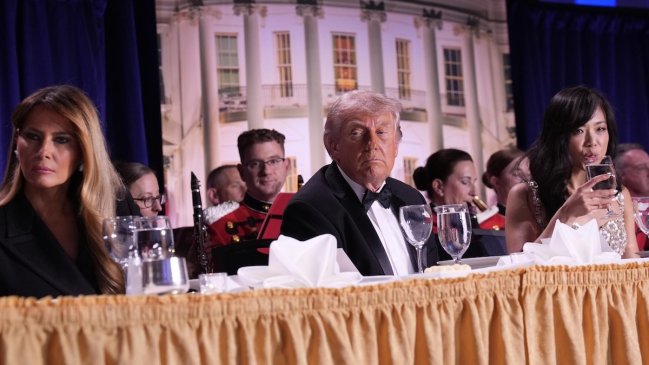 Servicio Secreto evacuó a Trump de cena de corresponsales tras aparentes disparos