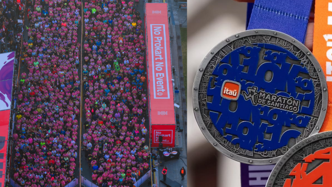 Maratón de Santiago se disculpó por insuficientes medallas: 