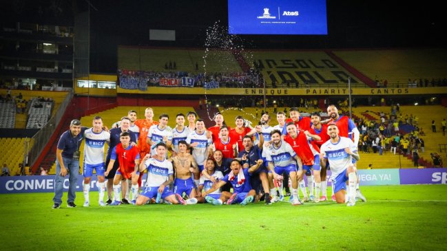 Gary Medel valoró el festejo de la UC en Guayaquil: 