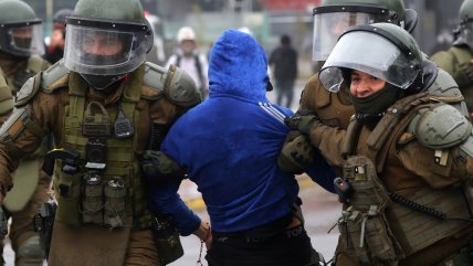 Día del Trabajador: Carabineros informó 35 detenidos a nivel nacional