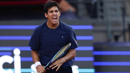   Cristian Garin logró triunfazo y se metió en el cuadro principal de Roma 