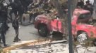 Providencia: chofer arremetió con su camioneta contra estudiantes en protesta