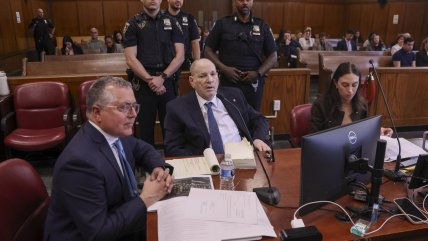   De la celda al tribunal: Weinstein volvió a comparecer por cargos de violación 