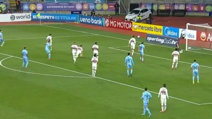   [VIDEO] El palo salvó dos veces a Sao Paulo ante O'Higgins en la Sudamericana 