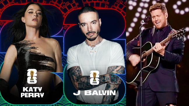 El Mundial 2026 tendrá tres ceremonias de apertura con las voces de Katy Perry, J Balvin y Bublé