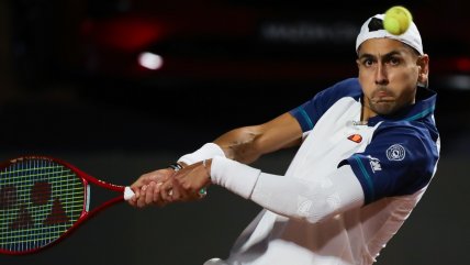  Alejandro Tabilo sucumbió ante la solidez de Cerúndolo y dijo adiós a Roma 