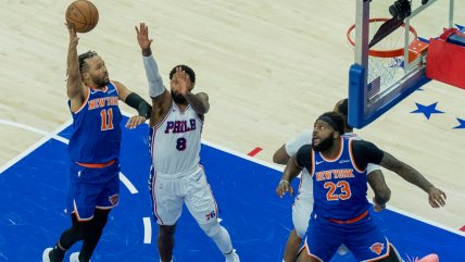  New York Knicks tumbó a los Sixers y quedó a un triunfo de la final del Este en la NBA 