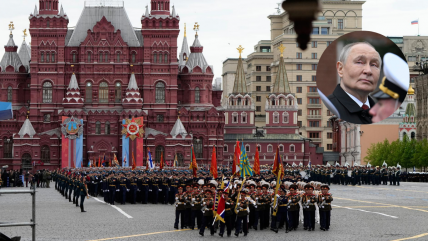 Modesto desfile militar con presencia norcoreana empeora debilitada imagen de Putin
