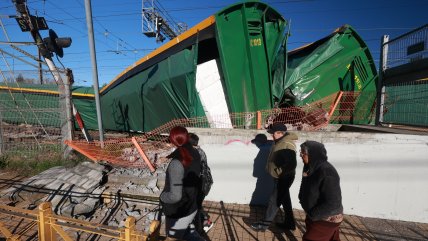   Revelan cómo se produjo el descarrilamiento de un tren de carga en Chiguayante 