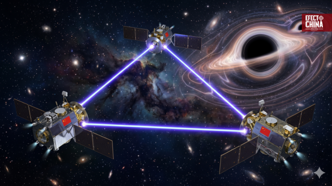 China avanza en proyecto espacial para estudiar el origen del universo
