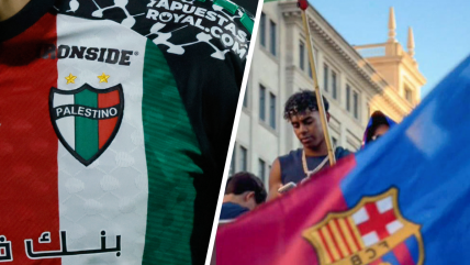   Palestino celebró gesto de apoyo de Lamine Yamal 