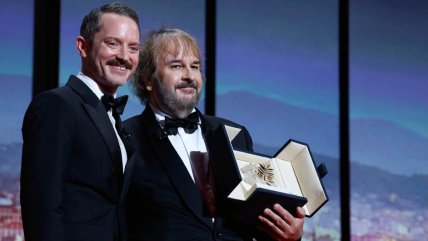   Peter Jackson recibió la Palma de Oro honorífica en una reunión de 