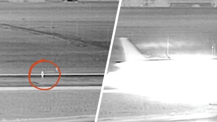   Avión atropelló a persona en plena pista en EE.UU.: sujeto saltó reja del aeropuerto 