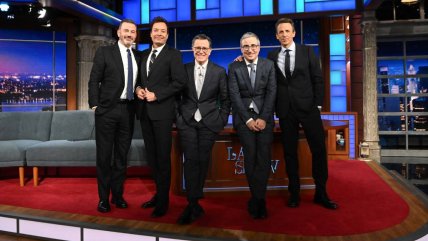   Stephen Colbert reunió a sus 