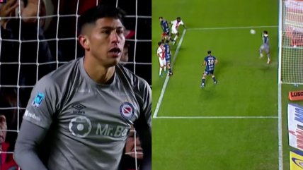  [VIDEO] Brayan Cortés se lució con tremenda doble atajada en duelo de Argentinos ante Huracán 
