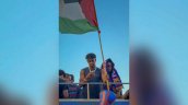 Flick marcó distancia tras gesto de Yamal con bandera de Palestina: Esto no me gusta