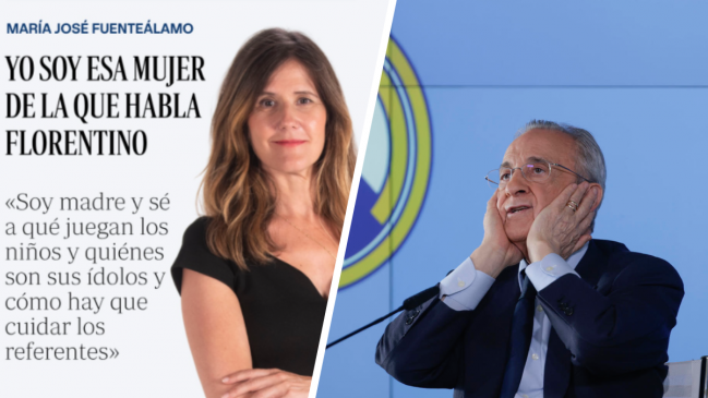 Periodista aludida por Florentino Pérez le respondió: Ahora soy yo la que duda si usted sabe