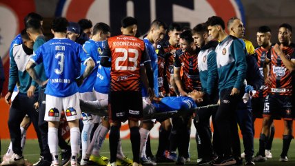 La UC detalló la grave lesión que sufrió Zampedri en el partido con Limache