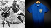 Estimada en millones: Subastarán histórica camiseta que usó Pelé en la final del Mundial de 1958