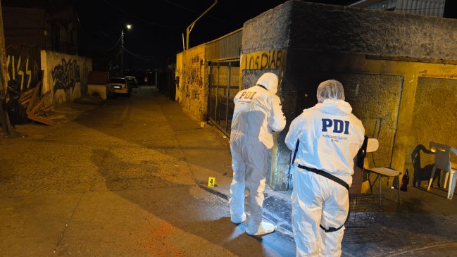 Tiroteo en Valparaíso: Una joven murió y hay otros ocho heridos