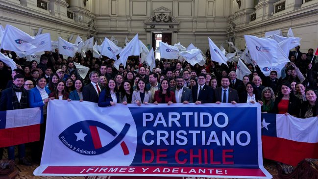 Partido Social Cristiano resucitó como Partido Cristiano de Chile