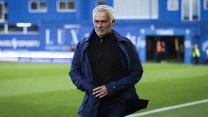   Mourinho apareció tras el triunfo de Florentino: 