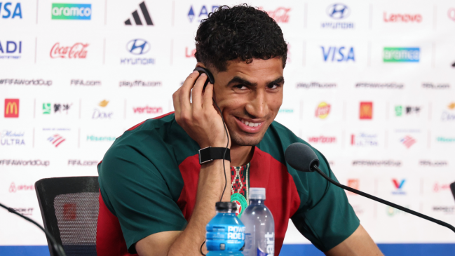 Hakimi de cara al debut en el Mundial: Nos llaman 