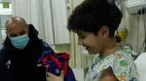   Marcelo Díaz visitó a Ricardo, joven hincha de la U y prioridad nacional para trasplante de corazón 