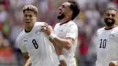 Emam Ashour marcó un golazo para darle la ventaja a Egipto ante Bélgica