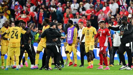   Un hincha chileno acaparó miradas en la derrota de Panamá ante Ghana en el Mundial 
