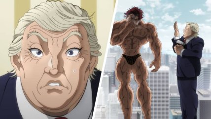   Trump es ridiculizado en nuevo anime: Se orina encima 